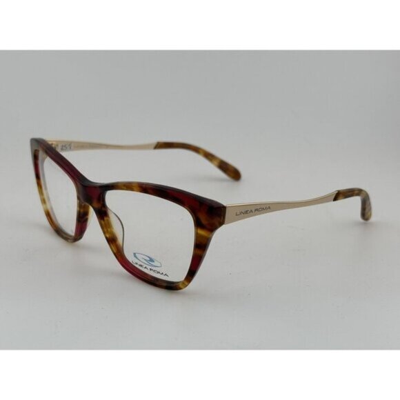 LINEA ROMA - CLASS 344 C2 52-15-135 Tortoise & Gold Glasses Frames - Picture 1 of 8